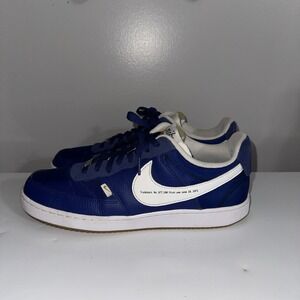 Size 11 - Nike Court Vision Premium Low First Use - Deep Royal Blue